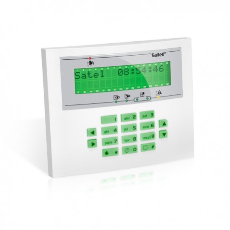 INT-KLCDL-GR SATEL INTEGRA Manipulator/klawiatura LCD do obsługi systemu